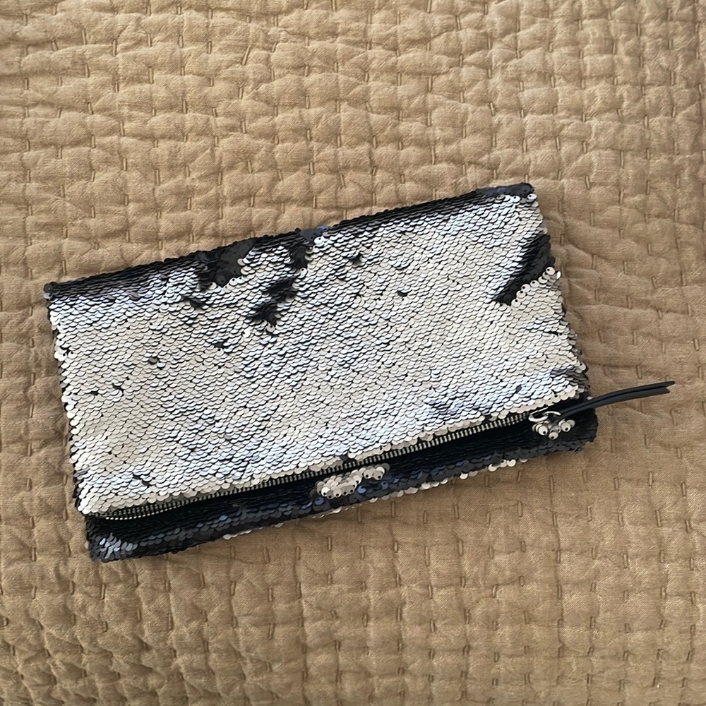 Sequined Clutch